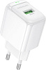 Сетевое зарядное устр-во BOROFONE (6941991113789) BAS42A 1USB 3.0A QC3.0 18W White
