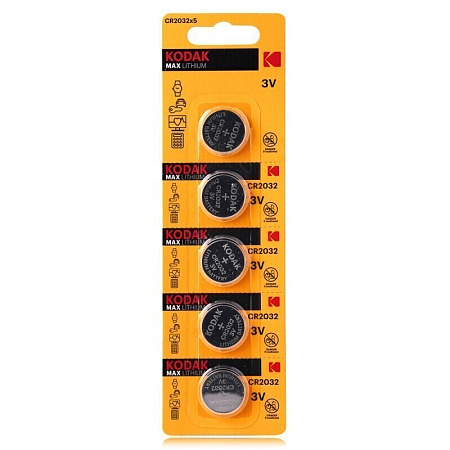 Элемент питания KODAK CR2032 Элемент питания KODAK CR2032