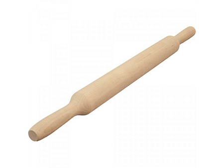 Скалка деревянная берёза 50 см 1363