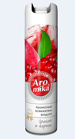 Освежитель воздуха "AROMIKA premium" Гранат и корица 300мл