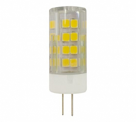 Лампа светодиодная JazzWay PLED-G4 5Вт капсульная 2700К тепл. бел. G4 400лм 175-240В 5000940