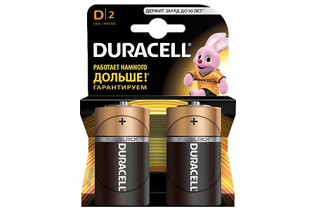 Элемент питания DURACELL  LR20 