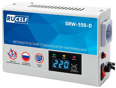 Стабилизатор напряжения RUCELF SRW-550-D