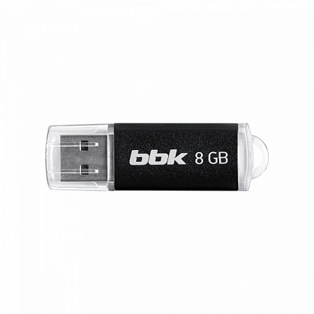 USB флэш-накопитель BBK 008G-RCT черный, 8Гб, USB2.0, ROCKET серия