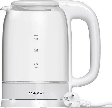 Электрический чайник MAXVI KE1741G white