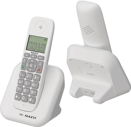 Радиотелефон MAXVI AM-02 white Радиотелефон MAXVI AM-02 white