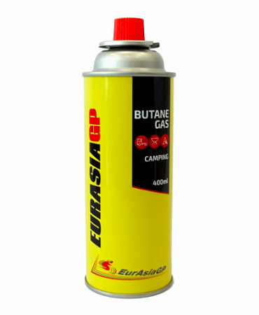 Баллон газовый EurAsiaGP (цанговый, всесезонный, 400мл., 195 гр.) /008222