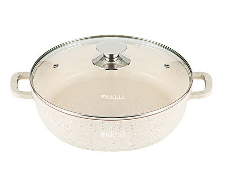 Сковорода-сотейник KELLI KL-4715-26 Сковорода-сотейник KELLI KL-4715-26