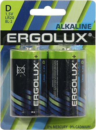 Элемент питания Ergolux LR20