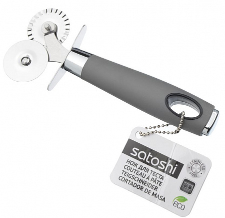 Ролик-нож для теста SATOSHI Витре 18,5х7,5см, нерж. сталь 882-296