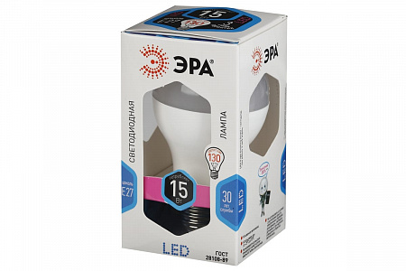 Лампа светодиодная ЭРА LED smd A60-15W-840-E27