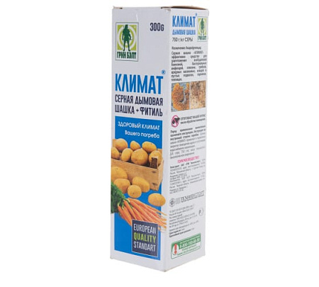 Шашка серная дымовая Климат 300г 01-477