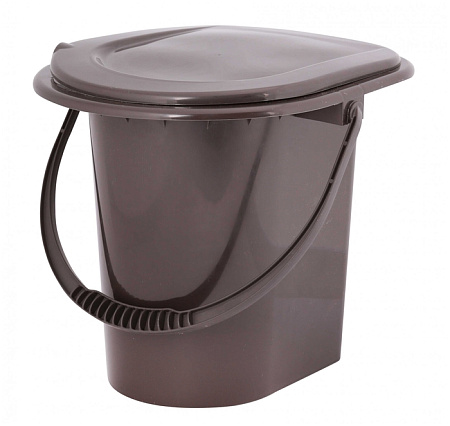 Ведро-туалет 13л со съемной ручкой М6081