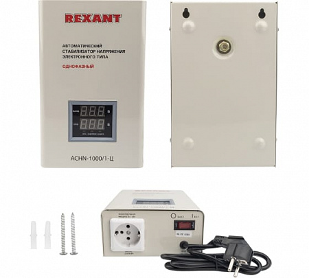 Стабилизатор напряжения настенный АСНN-1000/1-Ц REXANT (11-5017)