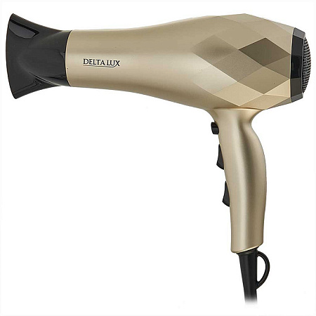 Фен DELTA DL-0941 2200Вт gold/black