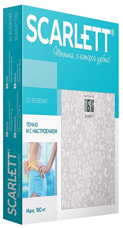 Весы напольные SCARLETT SC-BS33E043