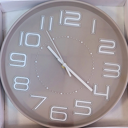 Часы настенные MAX-PRA01-29-4 серый