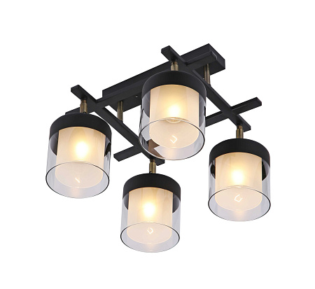 Люстра 06593/4 BLACK+BRONZE Люстра 06593/4 BLACK+BRONZE