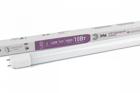 Лампа светодиодная ЭРА LED smd T8-10w-865-G13 600mm
