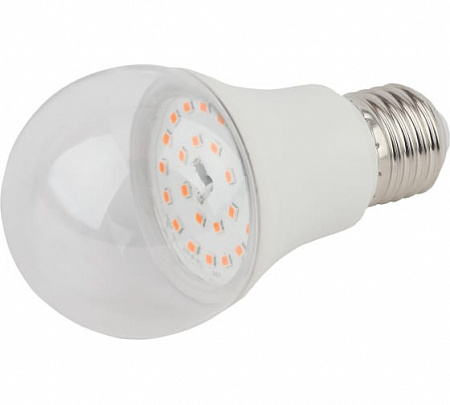 Лампа светодиодная для растений ЭРА FITO-11W-Ra90-E27 полного спектра 11 Вт Е27