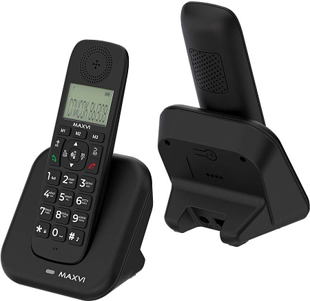 Радиотелефон MAXVI AM-02 black Радиотелефон MAXVI AM-02 black