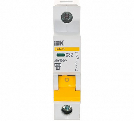 Автоматический выключатель IEK BA47-29 C32 1P