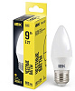 Лампа светодиодная ECO C35 свеча 9Вт 230В 3000К E27 IEK
