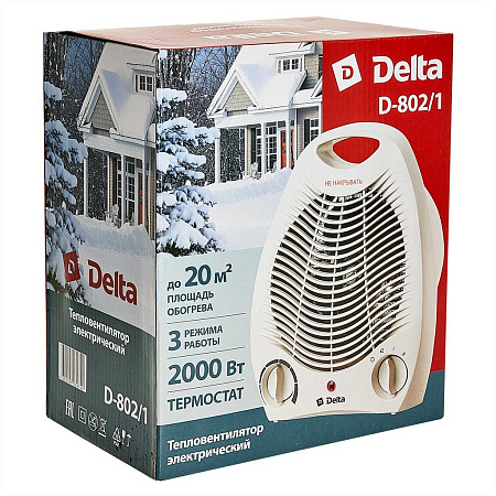 Тепловентилятор DELTA D-802/1
