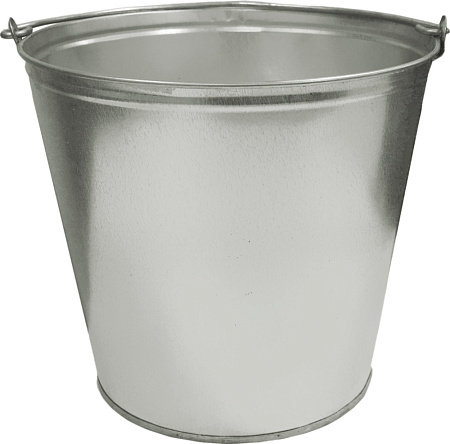 Ведро 12л оцинкованное