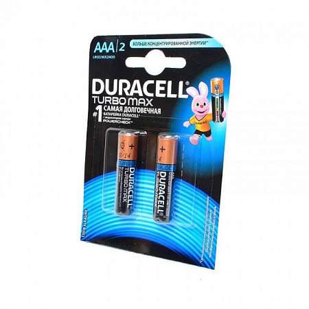 Элемент питания DURACELL TURBOMAX  LR03 AAA