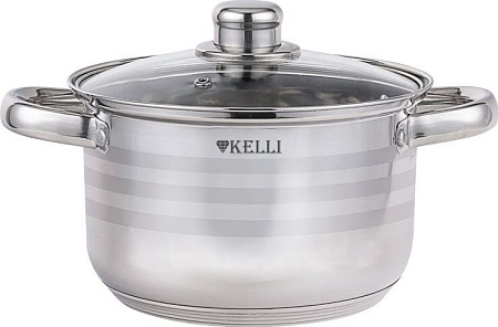 Кастрюля KELLI KL-4293-18 2,5л