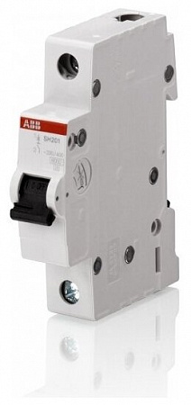 Автоматический выключатель  1-полюсной ABB SH201L C16 1P 