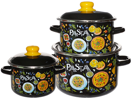 Набор кастрюль №19 Pasta 1KB191M 3 пред. Набор кастрюль №19 Pasta 1KB191M 3 пред.