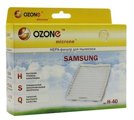 Фильтр для пылесосов OZONE H-40 HEPA