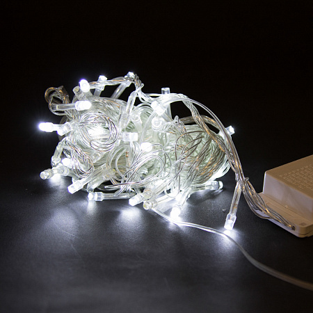 Ёлочная гирлянда LED100 (белый)