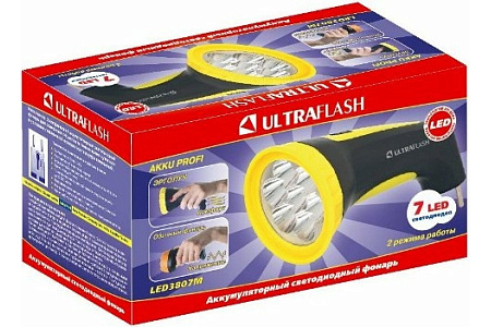 Фонарь Ultra Flash LED3807M аккум. Фонарь Ultra Flash LED3807M аккум.