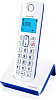 Радиотелефон Alcatel S230 RU белый/синий