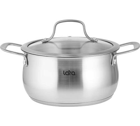 Кастрюля LARA LR02-351 ПРОВАНС 2.4л